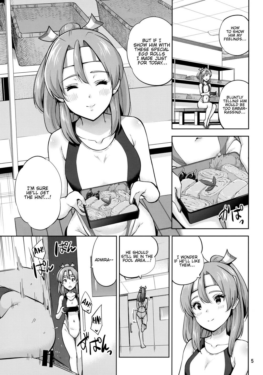 Hentai Manga Comic-Zuihou and Hamakaze in Racing Swimsuits-Read-7